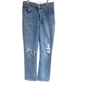 Agolde riley straight jeans